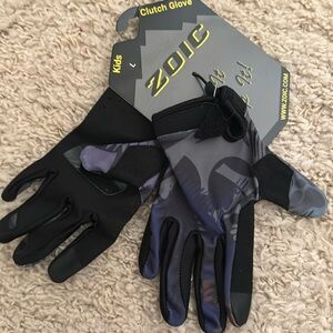 NWT ZOIC  kids bike gloves Large